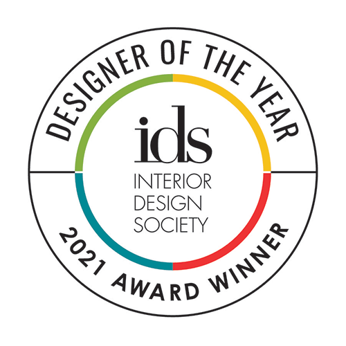 Interior Design Society - Designer of the Year - 2021 Award Winner Interior Design Society - Designer of the Year - 2021 Award Winner